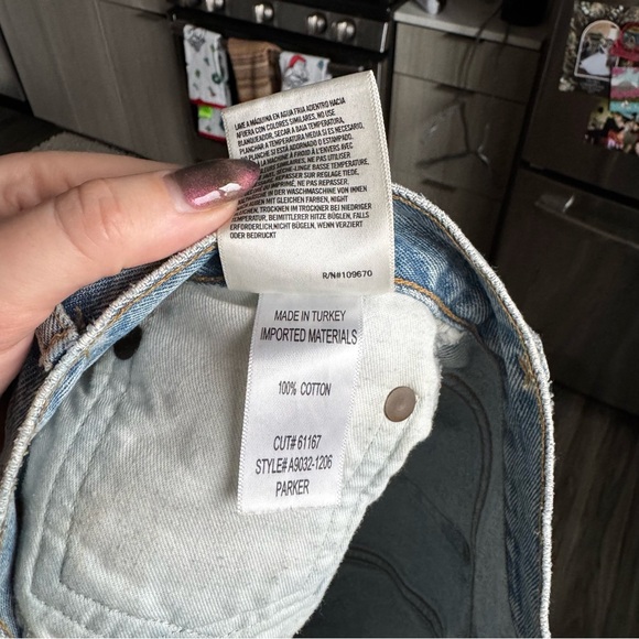 AGOLDE Parker Vintage Cut Off Short Rapture A9032-1206 - Picture 11 of 16